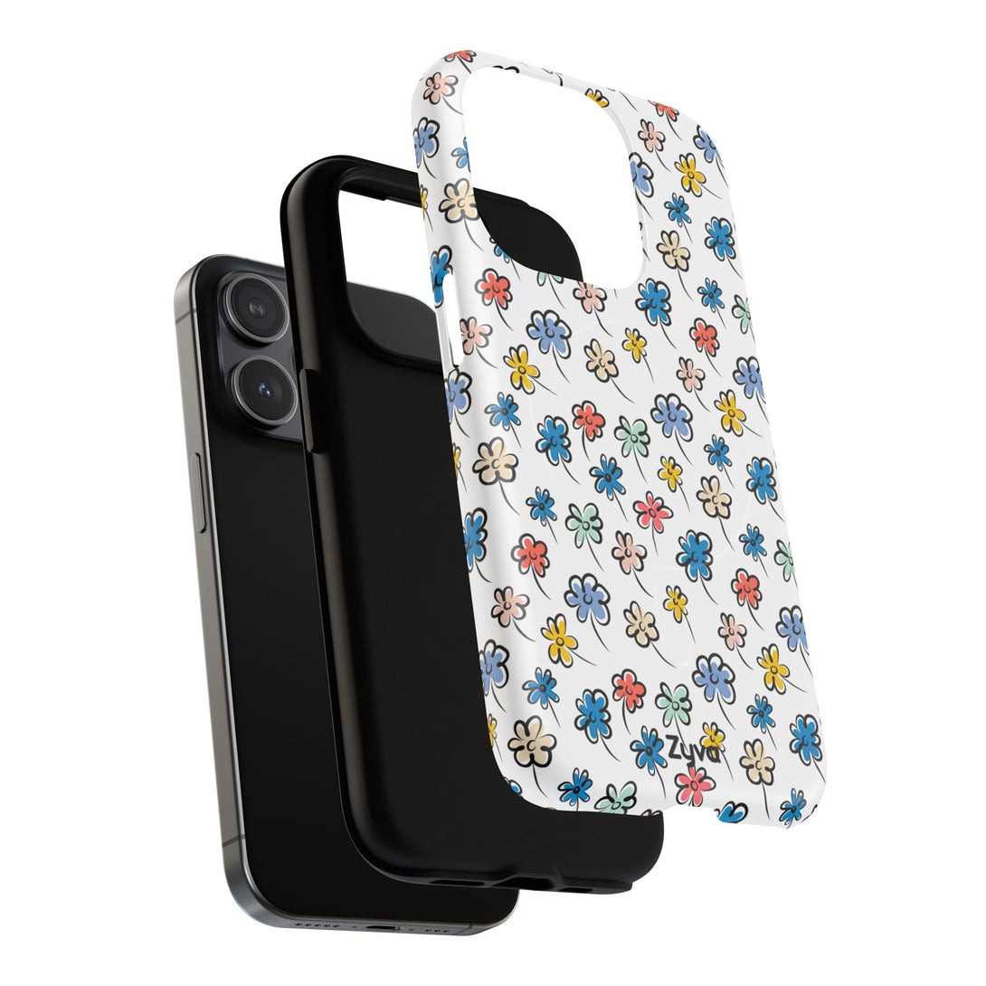 Sunny Scribbles iPhone MagSafe Case