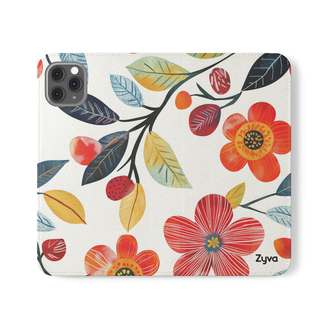 Midnight Tropic Phone Folio Case