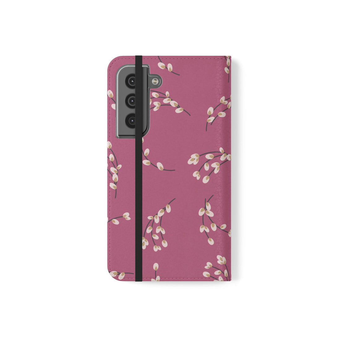 Blush Bloom Phone Folio Case