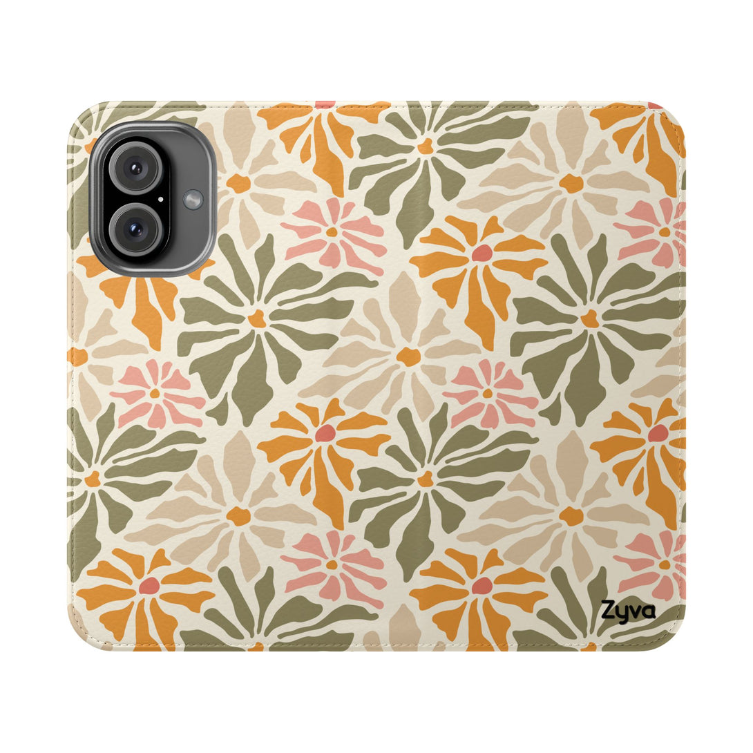 Harvest Bloom Phone Folio Case
