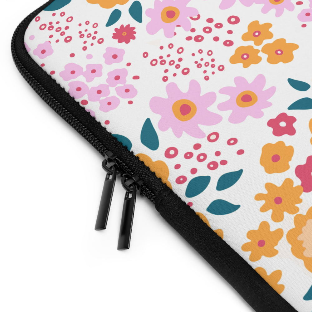 Floral Confetti  Laptop Sleeve