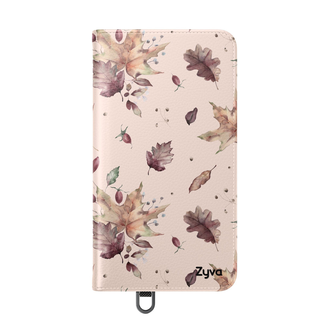 Crimson Crunch Phone Folio Case