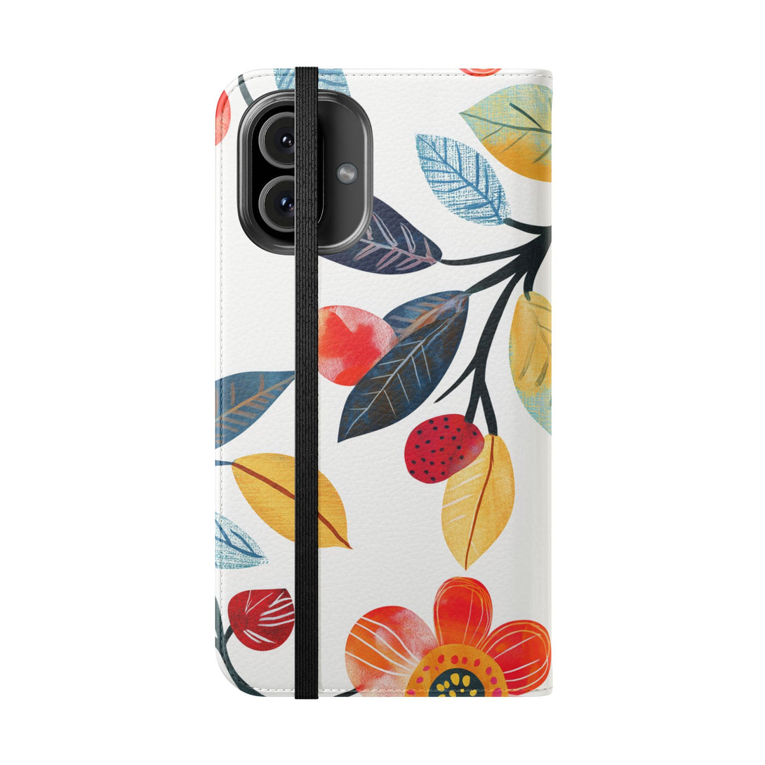 Midnight Tropic Phone Folio Case