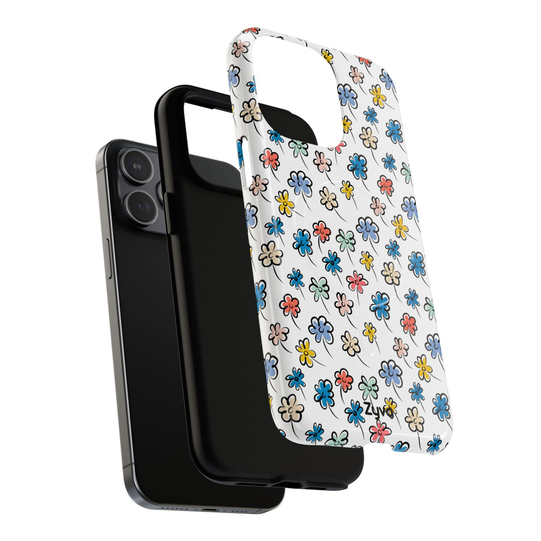 Sunny Scribbles iPhone MagSafe Case