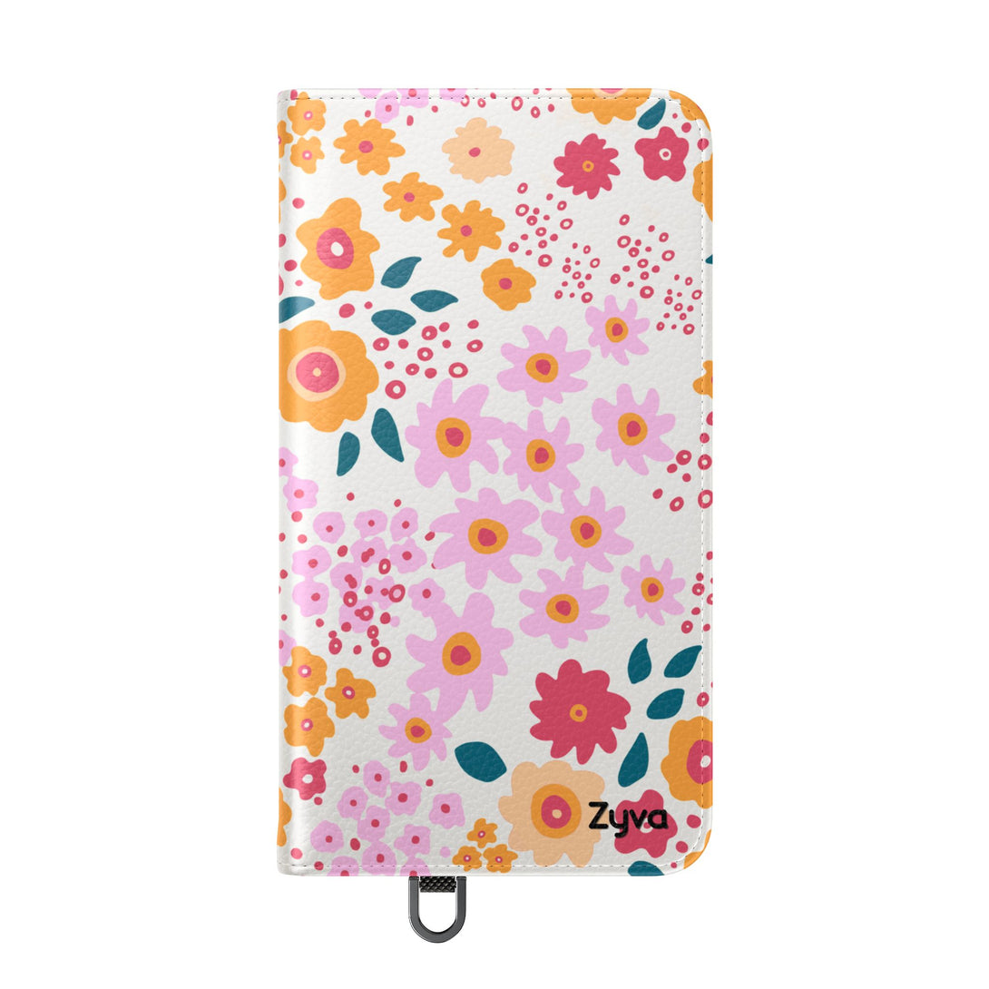 Floral Confetti Phone Folio Case