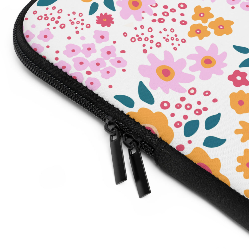 Floral Confetti  Laptop Sleeve