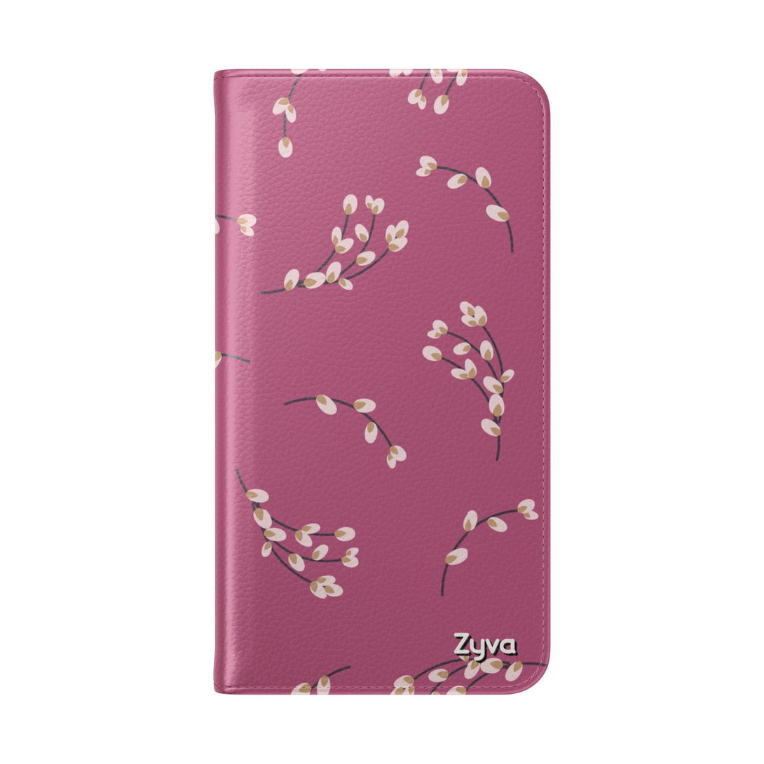 Blush Bloom Phone Folio Case