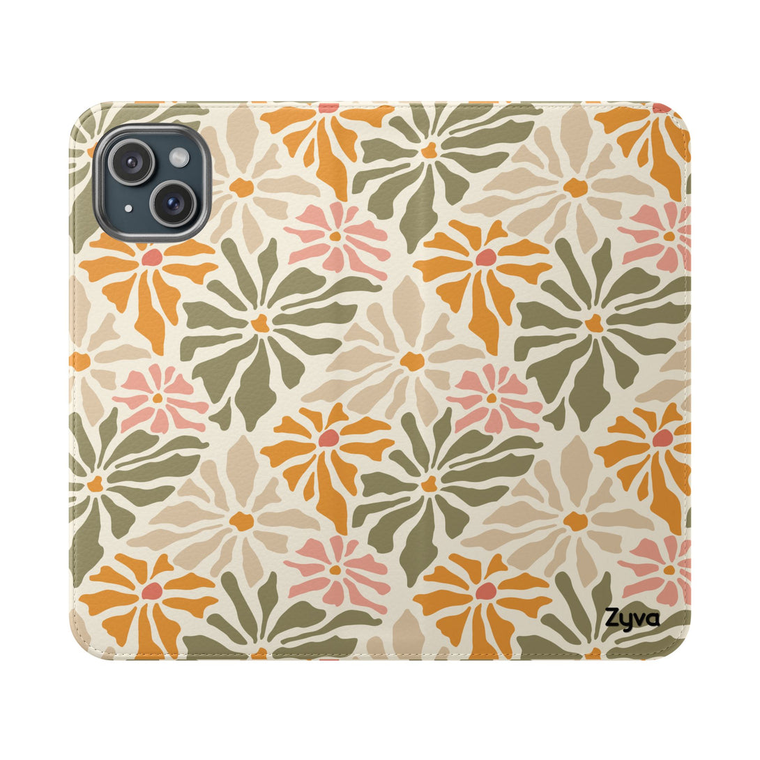 Harvest Bloom Phone Folio Case