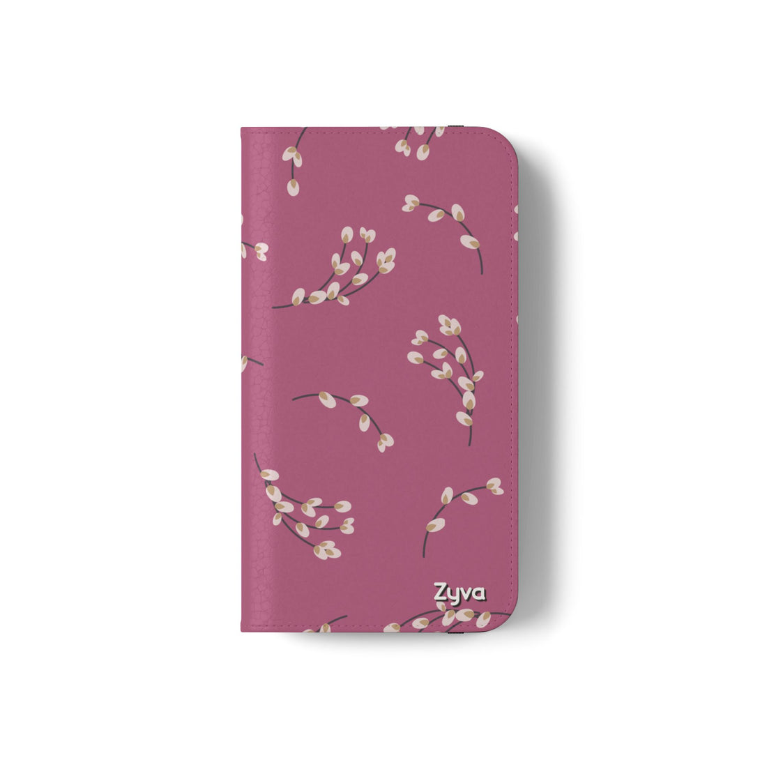 Blush Bloom Phone Folio Case