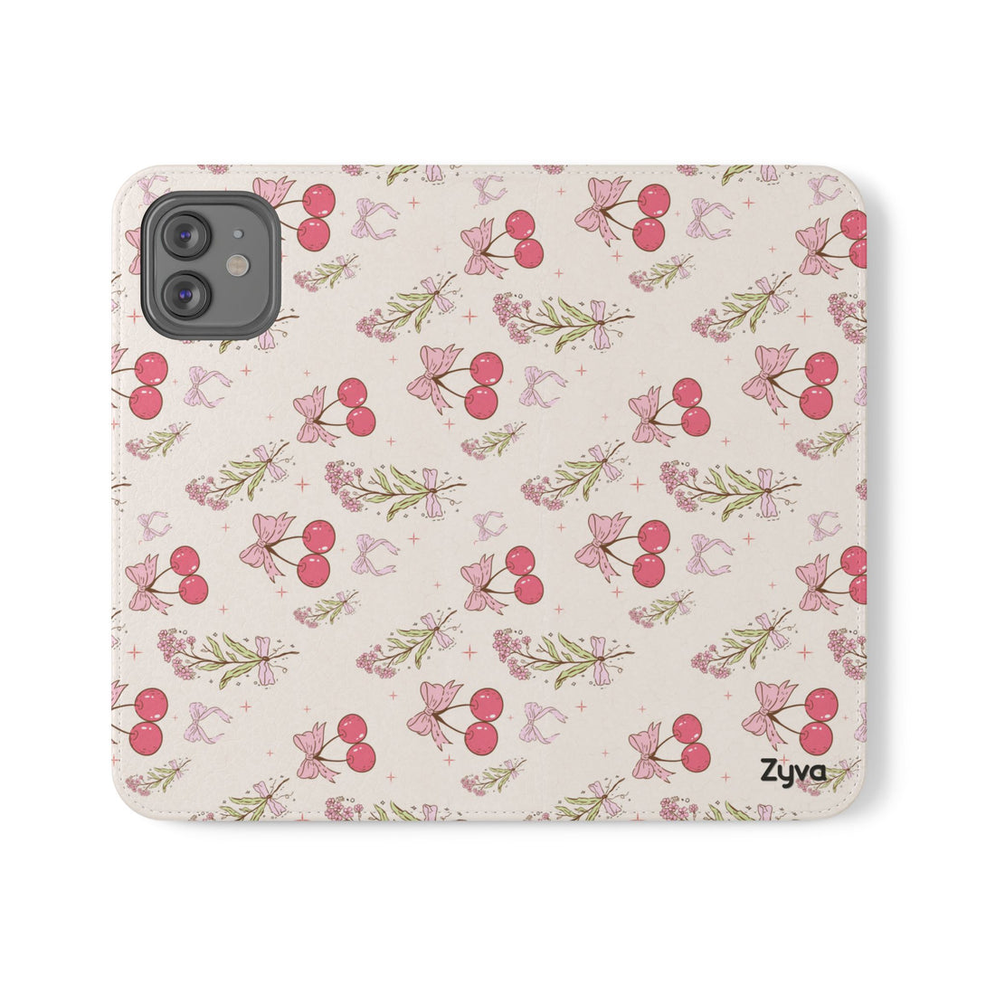 Blush & Bows Phone Folio Case