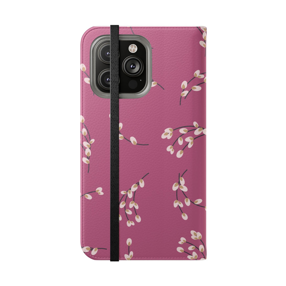 Blush Bloom Phone Folio Case