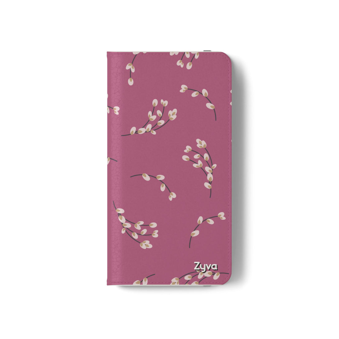 Blush Bloom Phone Folio Case