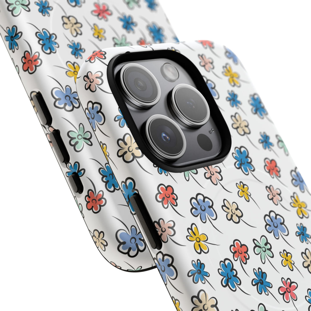 Sunny Scribbles iPhone MagSafe Case