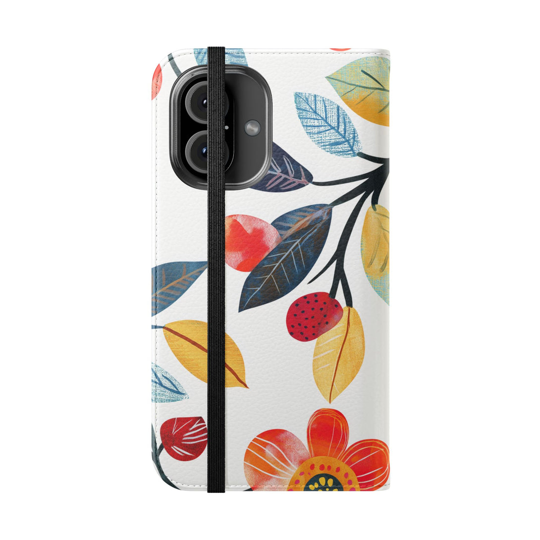 Midnight Tropic Phone Folio Case