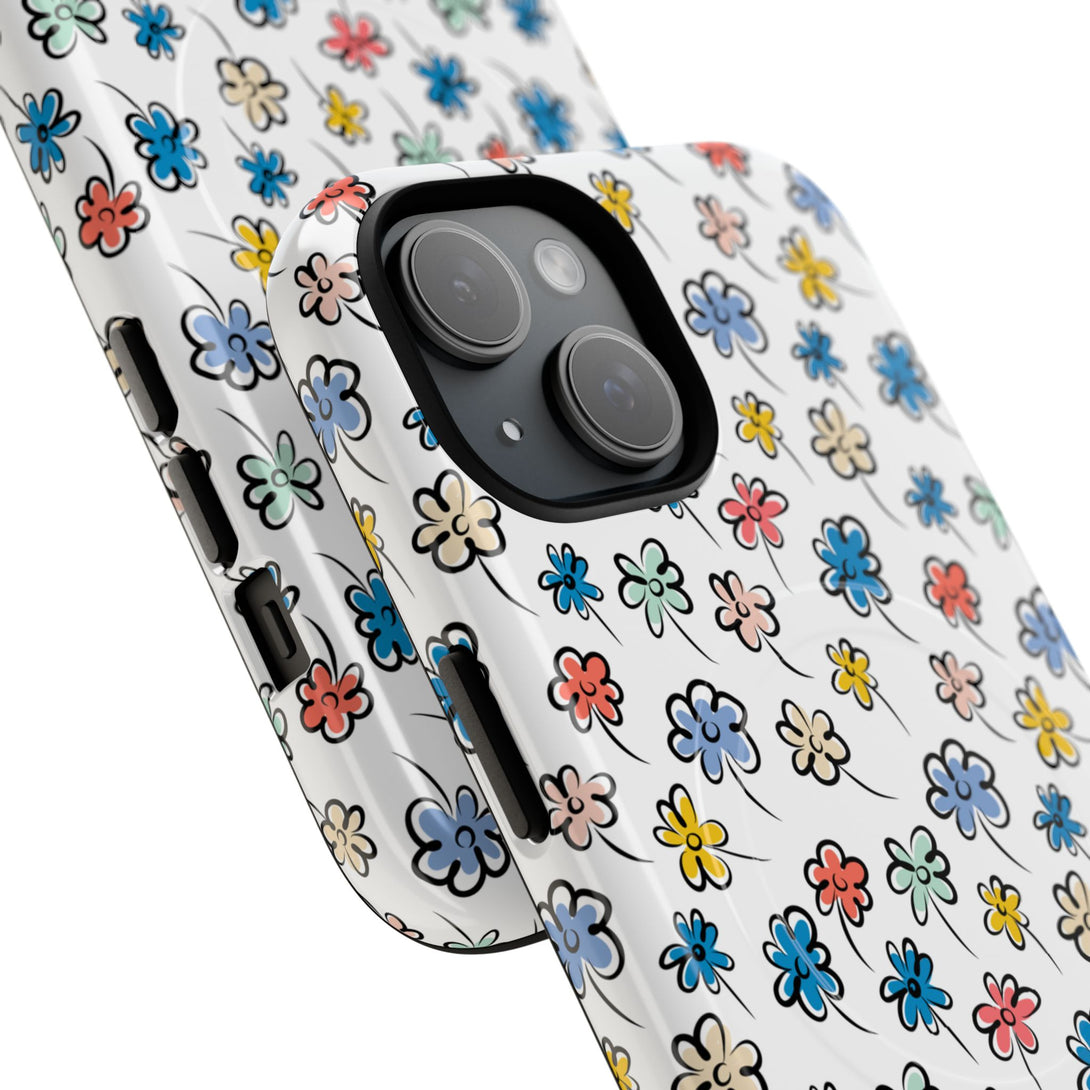 Sunny Scribbles iPhone MagSafe Case