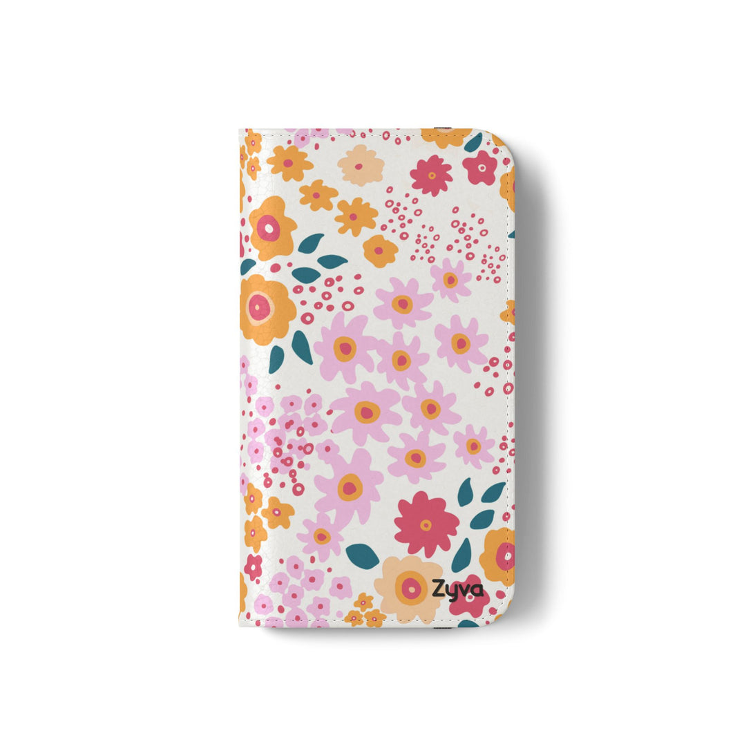 Floral Confetti Phone Folio Case