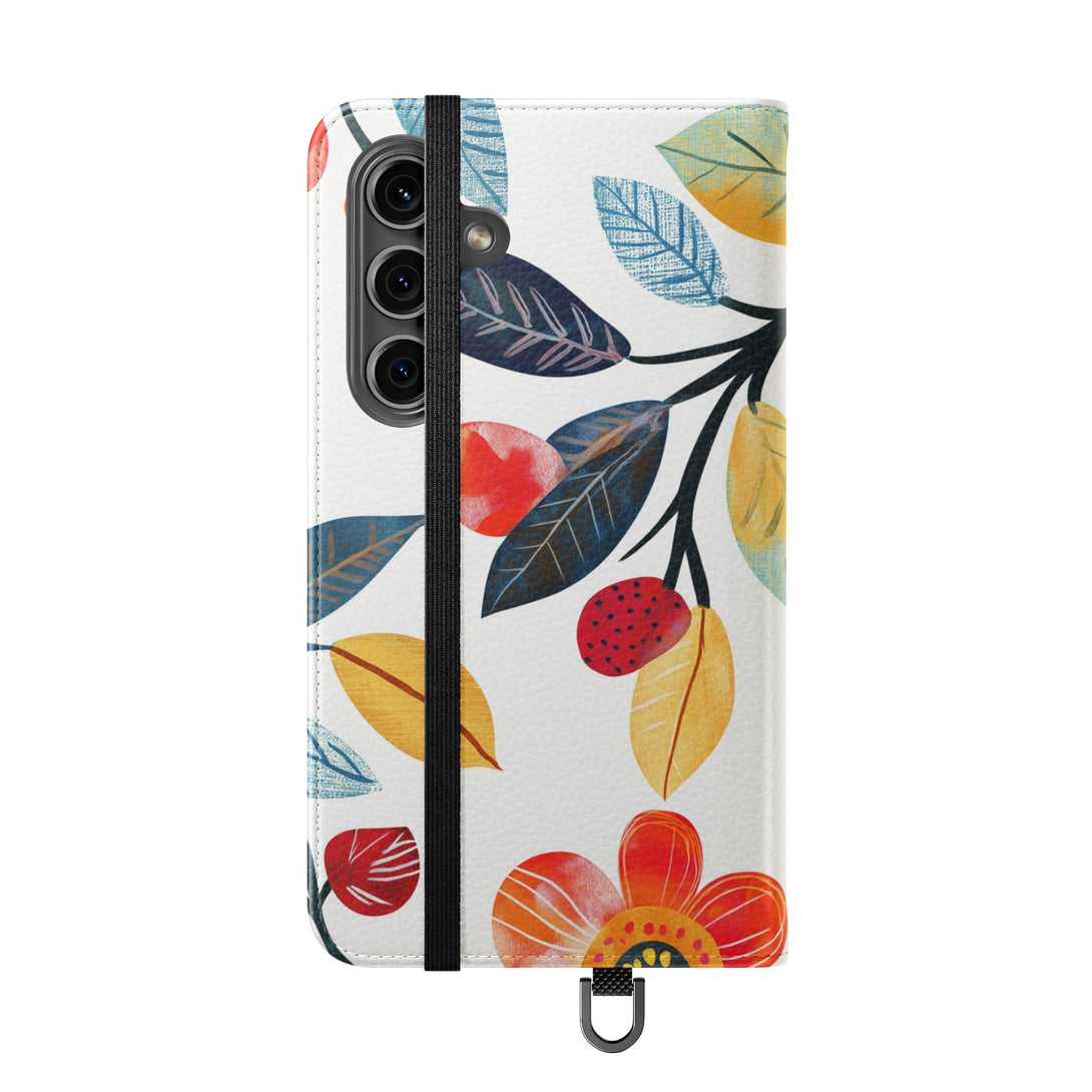 Midnight Tropic Phone Folio Case