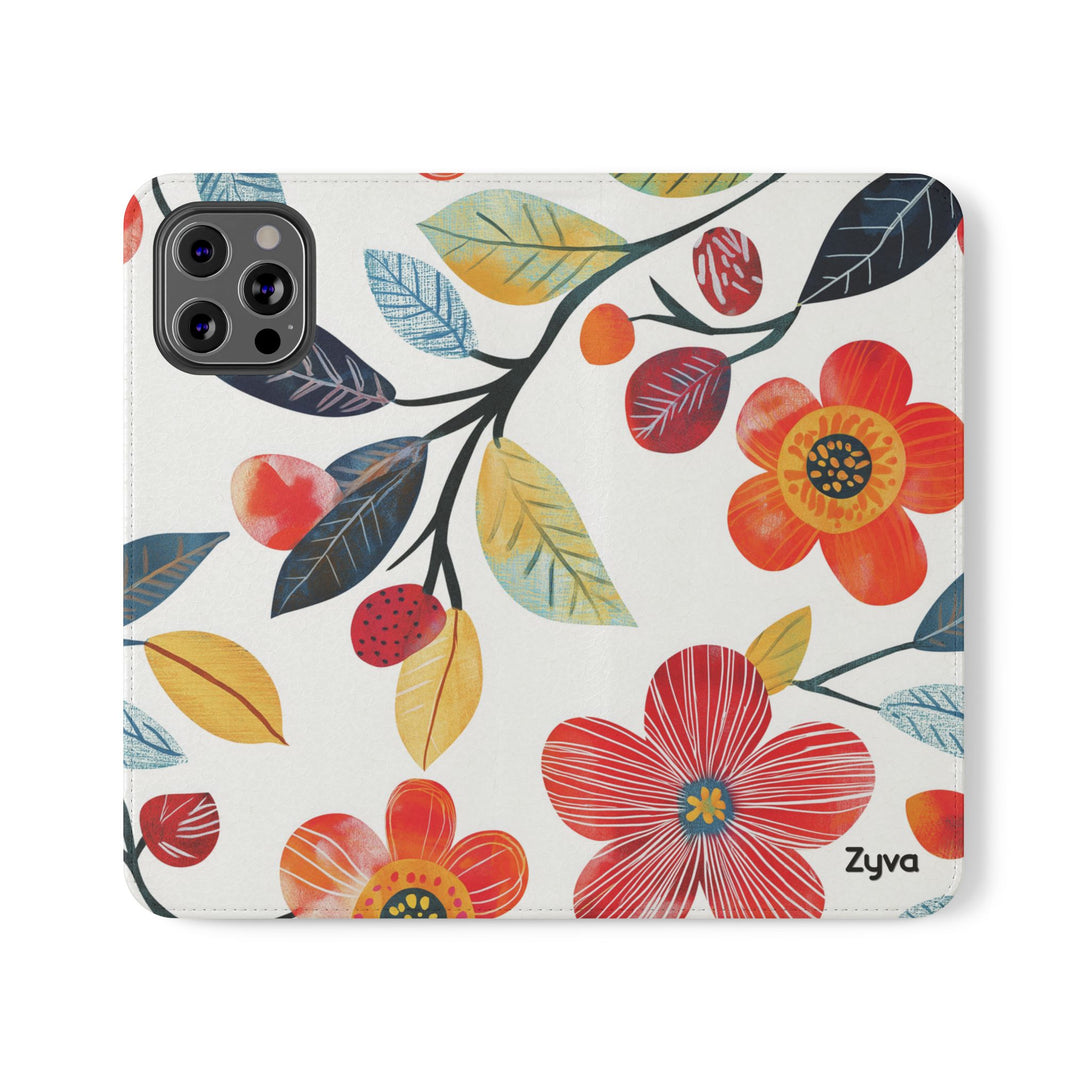Midnight Tropic Phone Folio Case