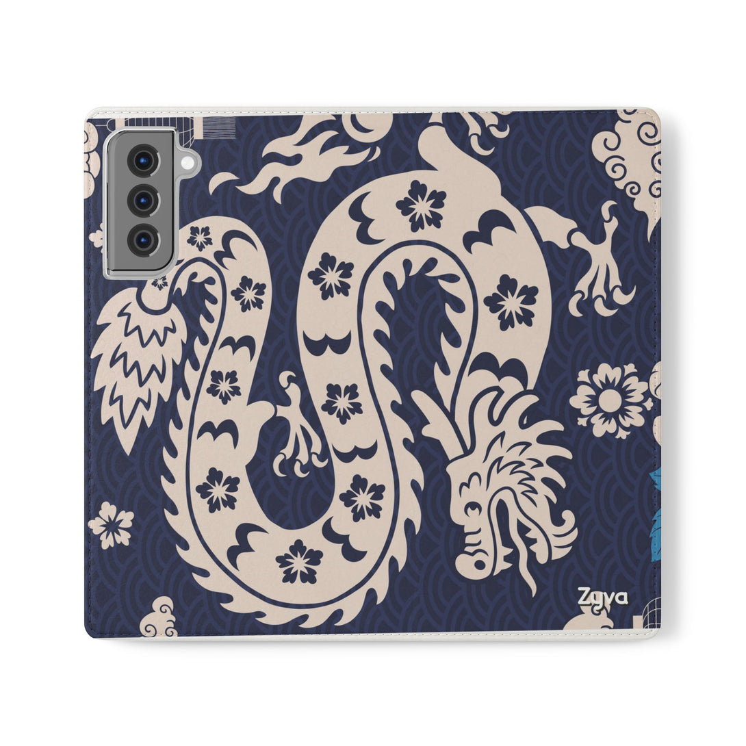 Sakura Serpent Phone Folio Case