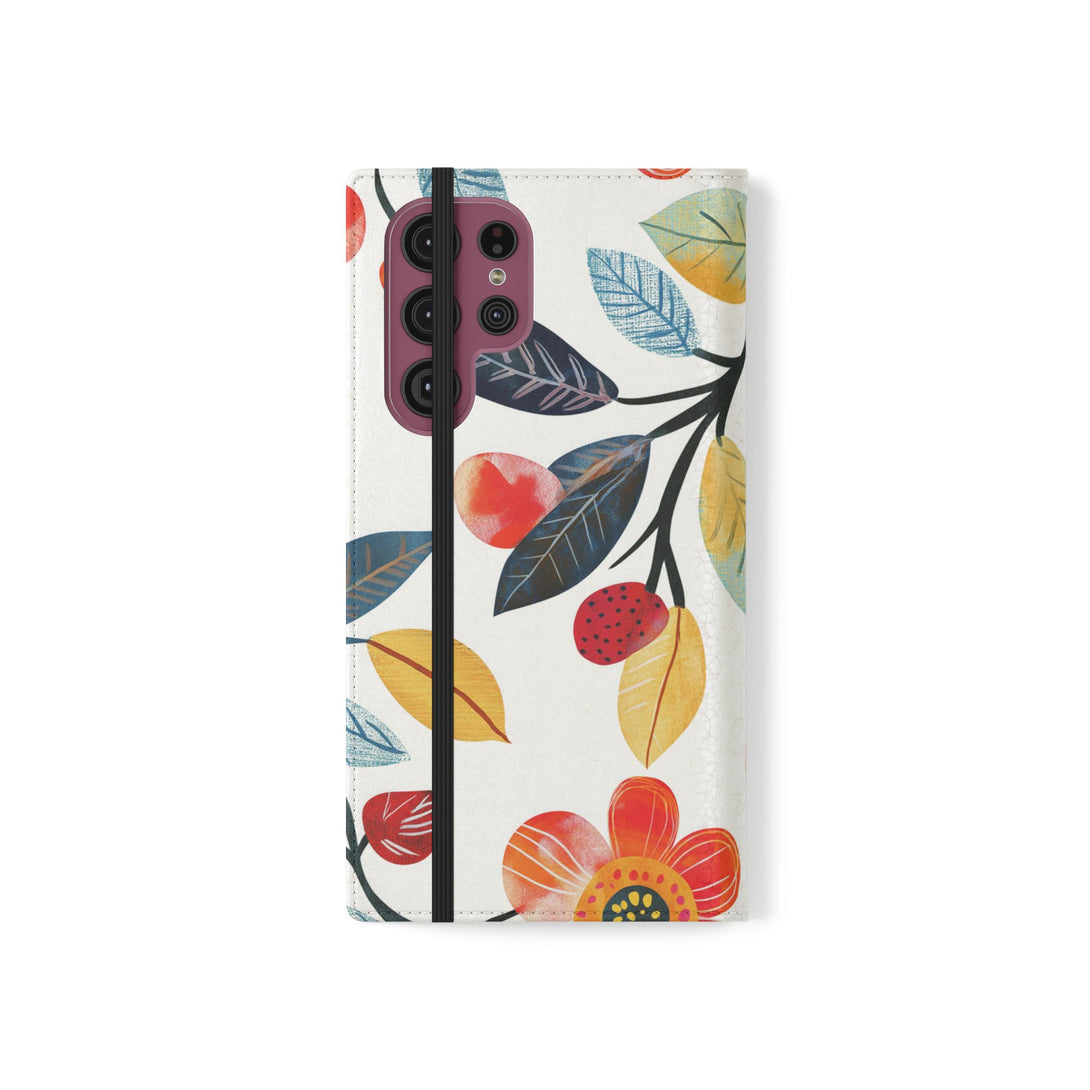 Midnight Tropic Phone Folio Case