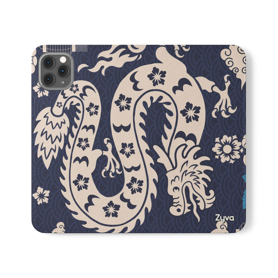 Sakura Serpent Phone Folio Case