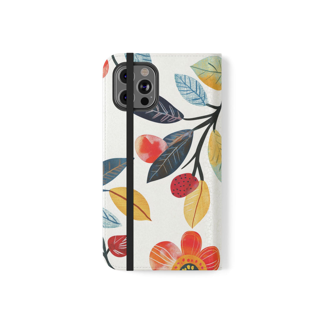 Midnight Tropic Phone Folio Case
