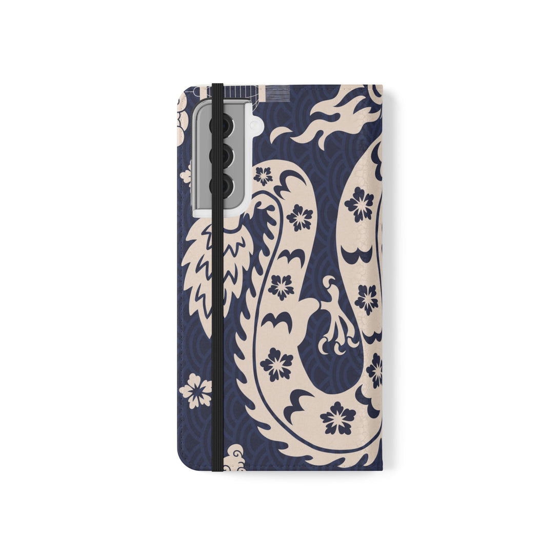 Sakura Serpent Phone Folio Case
