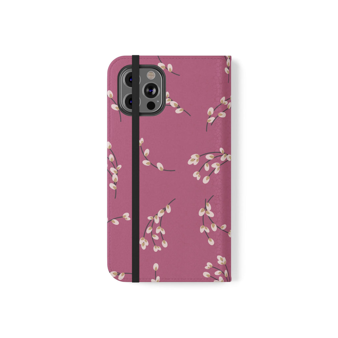 Blush Bloom Phone Folio Case