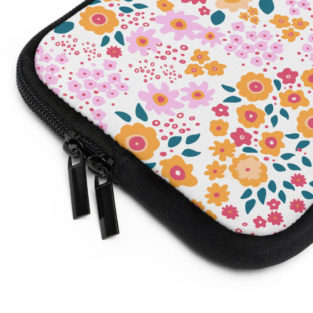 Floral Confetti  Laptop Sleeve