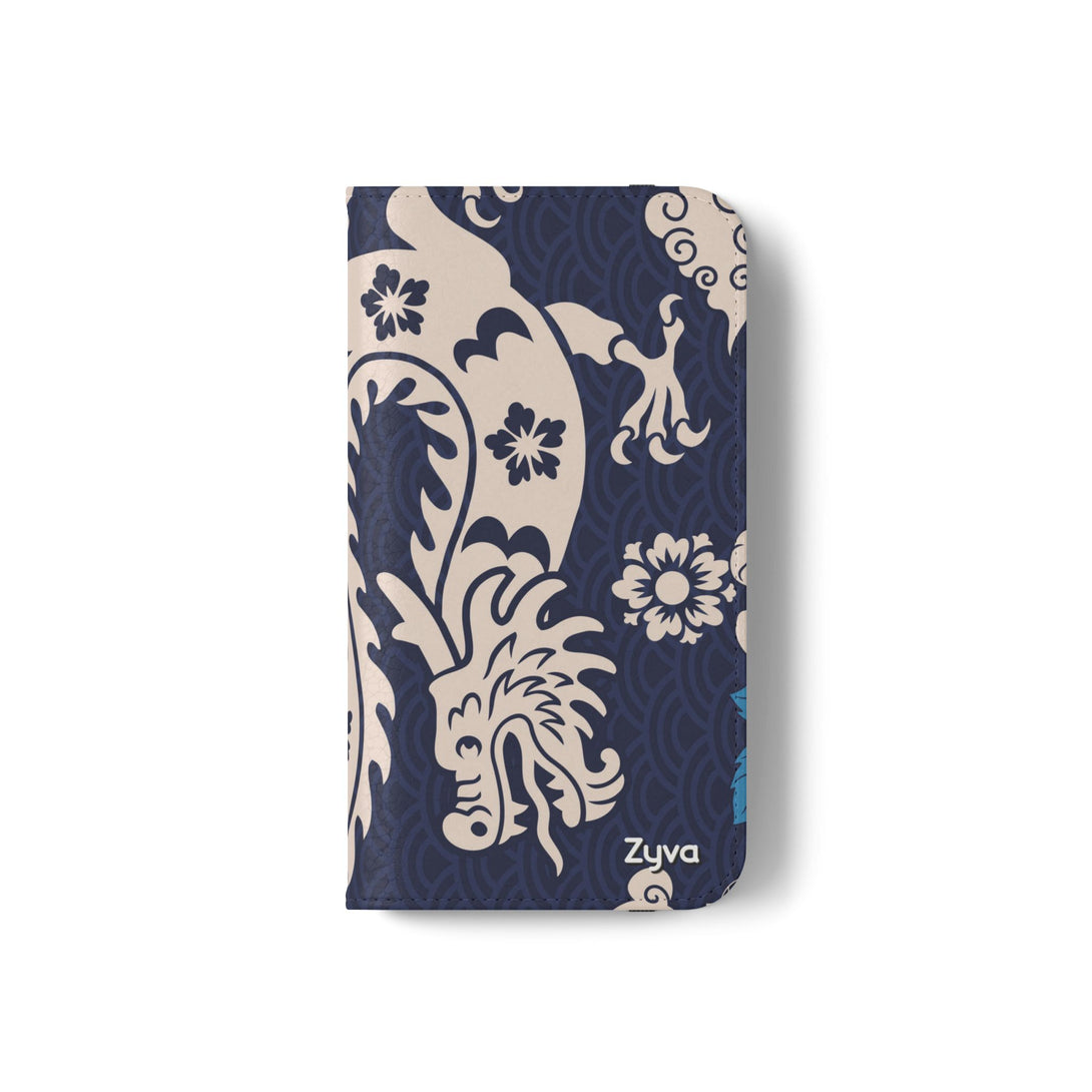 Sakura Serpent Phone Folio Case