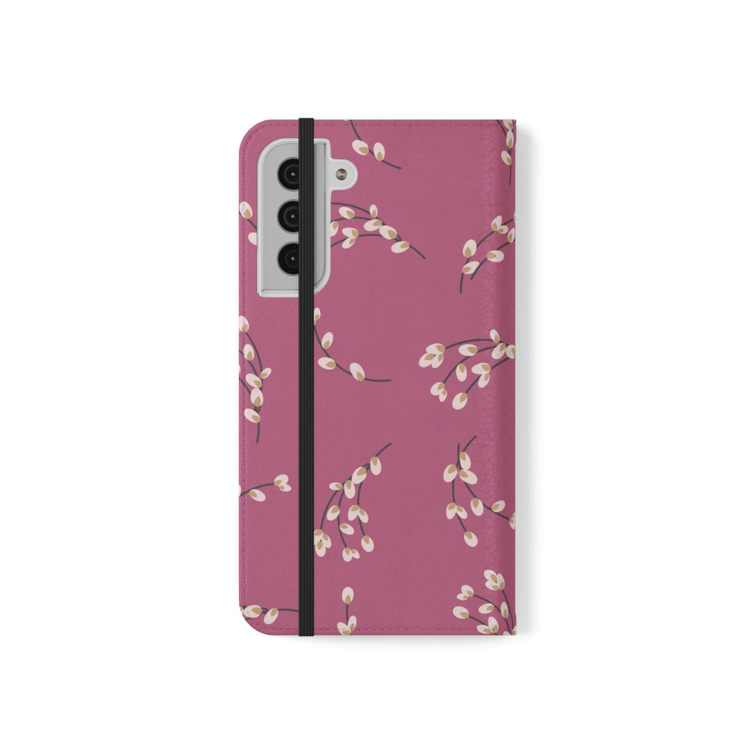 Blush Bloom Phone Folio Case