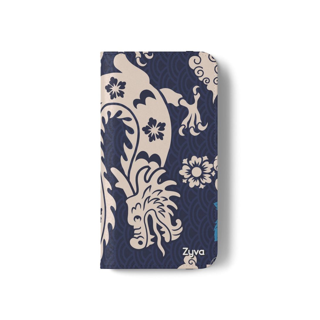 Sakura Serpent Phone Folio Case