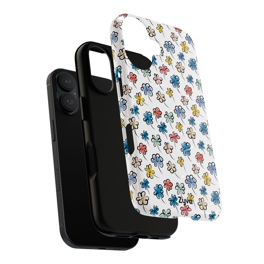 Sunny Scribbles iPhone MagSafe Case