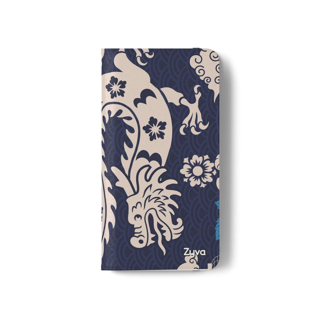 Sakura Serpent Phone Folio Case