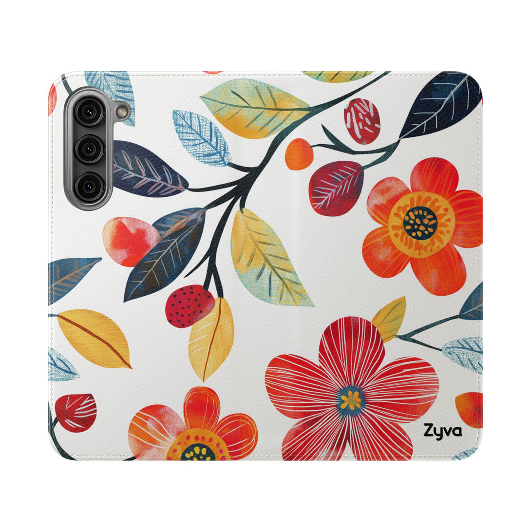 Midnight Tropic Phone Folio Case