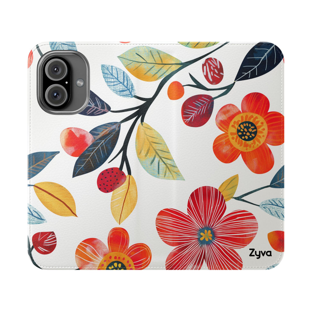 Midnight Tropic Phone Folio Case
