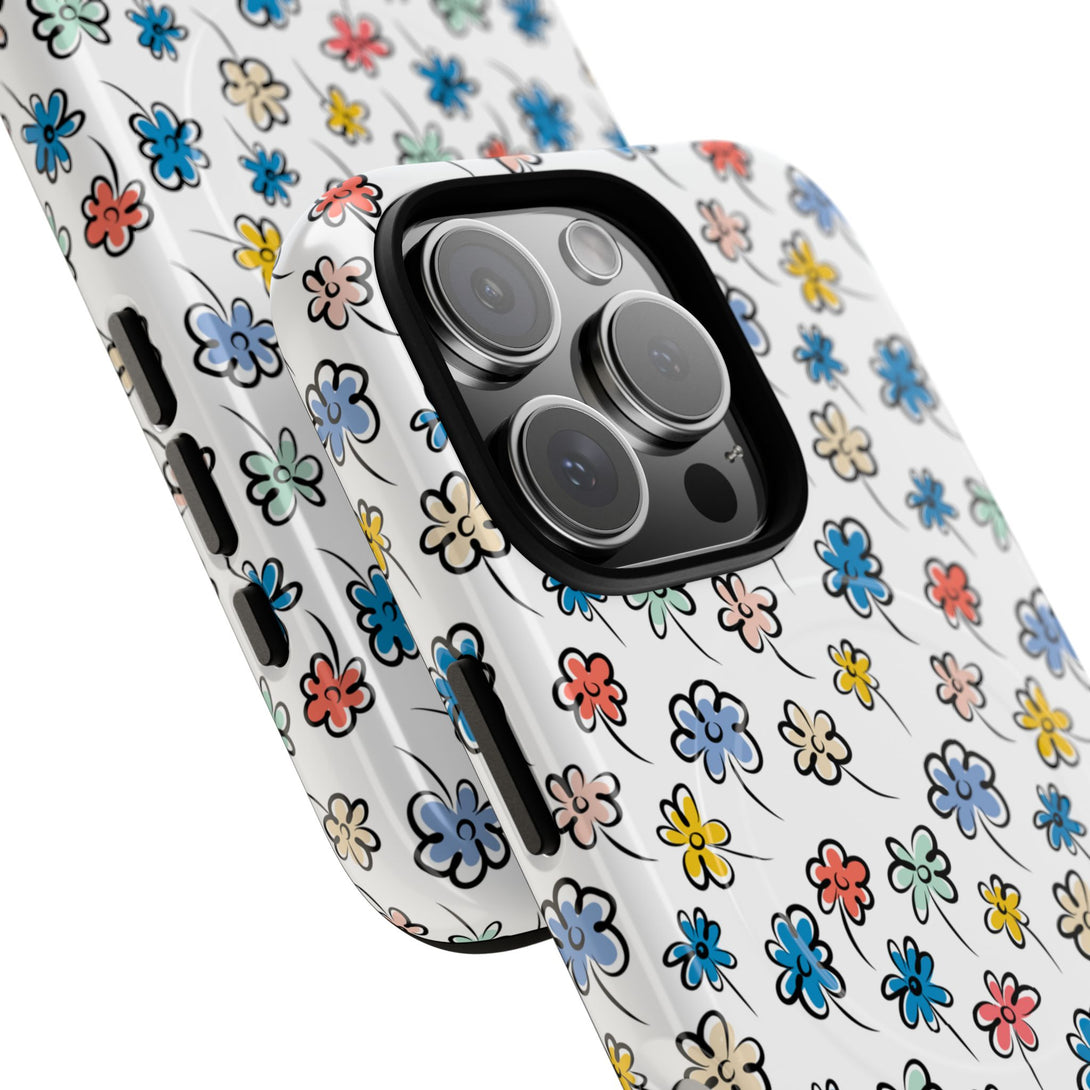 Sunny Scribbles iPhone MagSafe Case