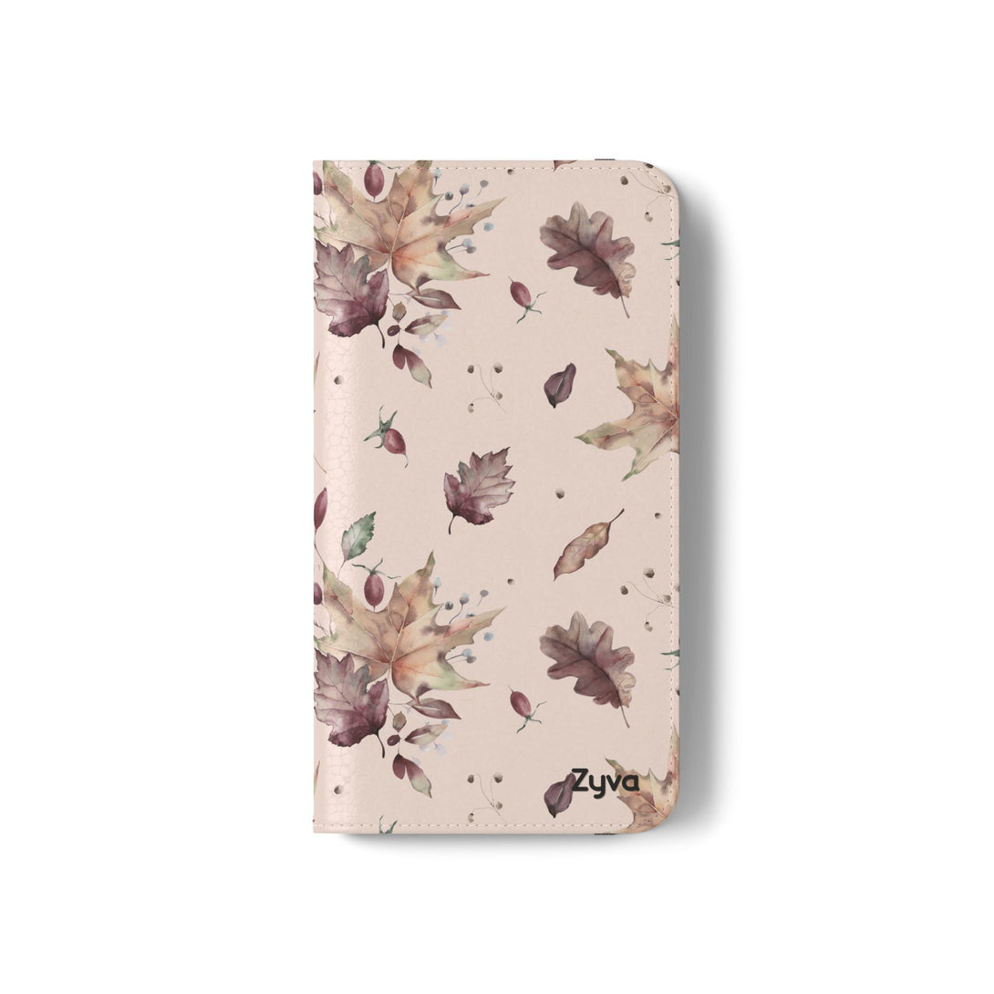 Crimson Crunch Phone Folio Case