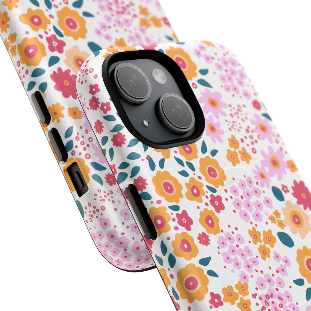 Floral Confetti iPhone MagSafe Case