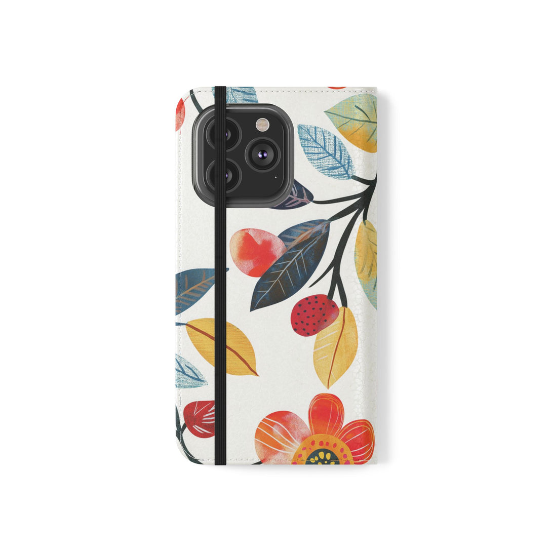 Midnight Tropic Phone Folio Case