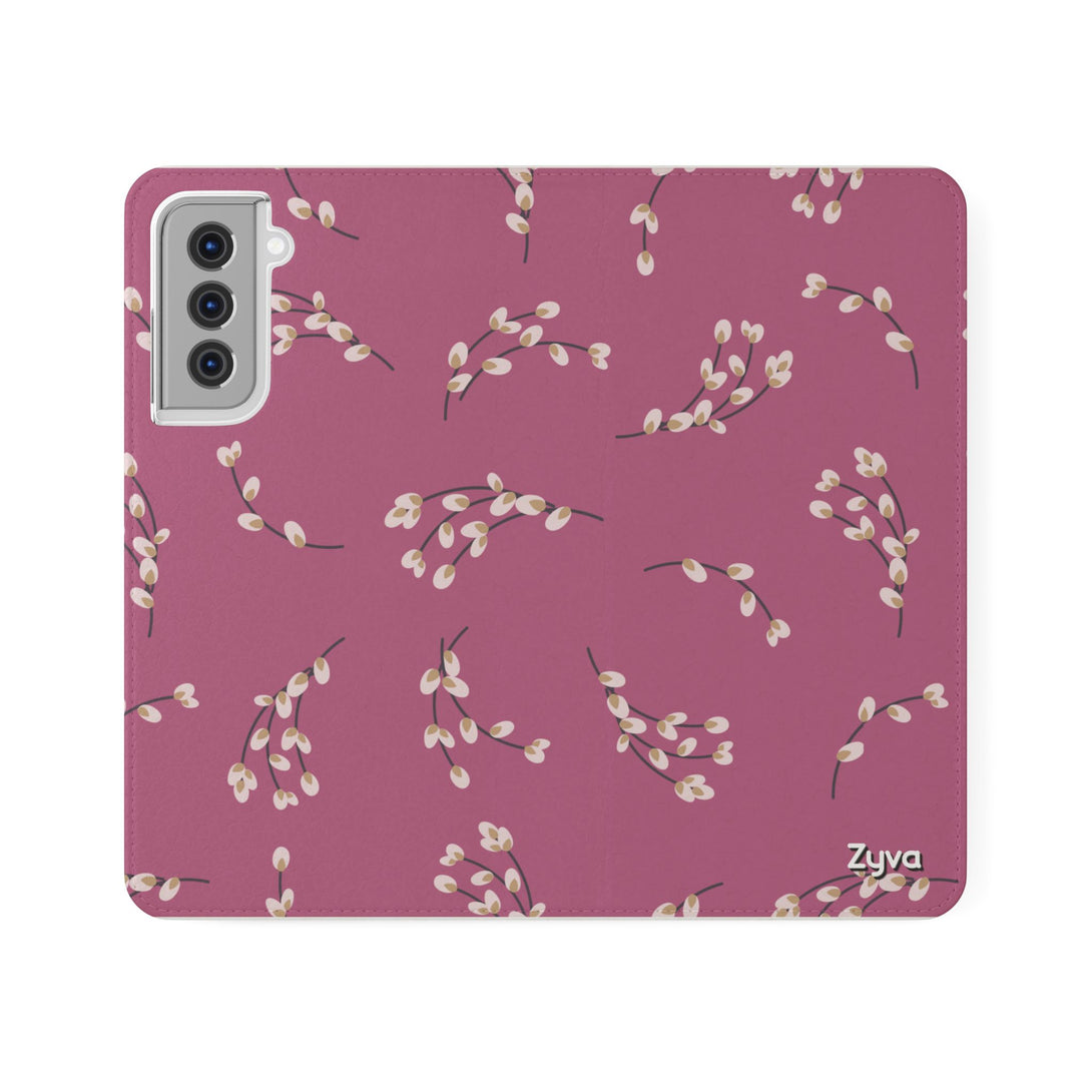 Blush Bloom Phone Folio Case