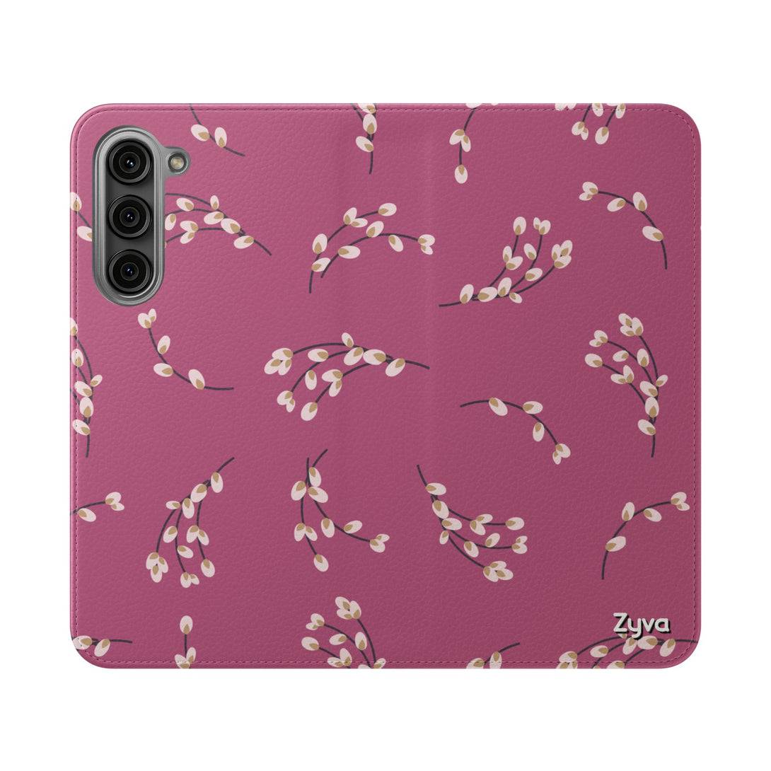 Blush Bloom Phone Folio Case