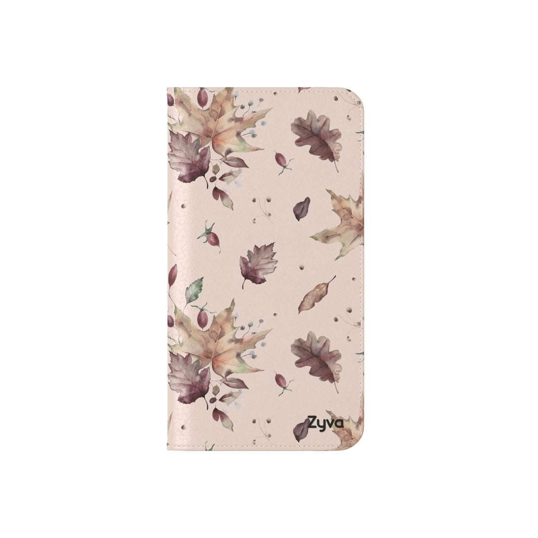 Crimson Crunch Phone Folio Case