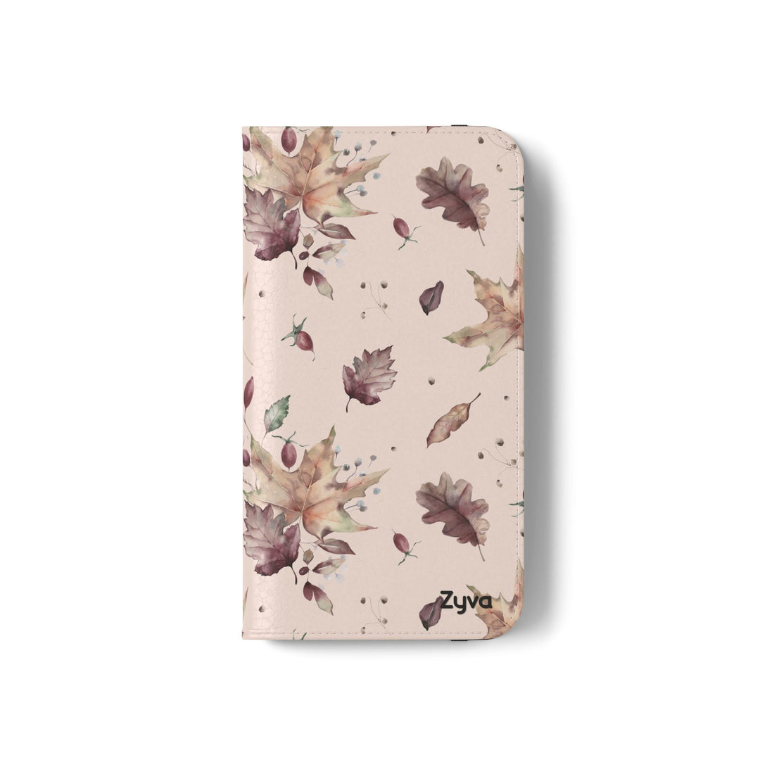 Crimson Crunch Phone Folio Case