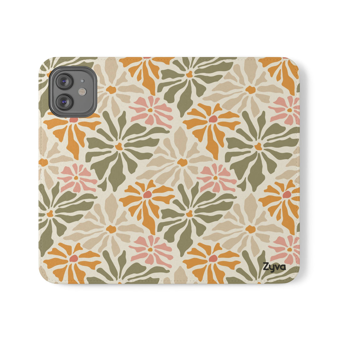 Harvest Bloom Phone Folio Case