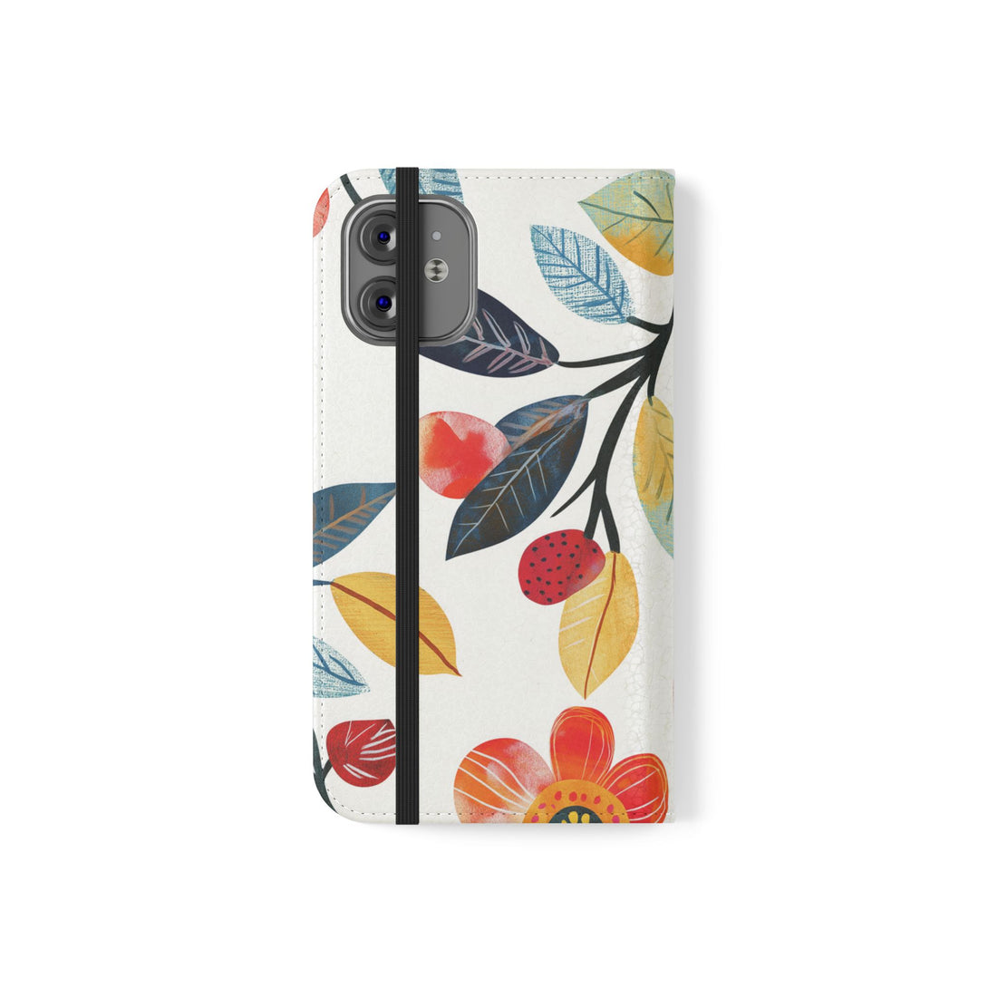 Midnight Tropic Phone Folio Case