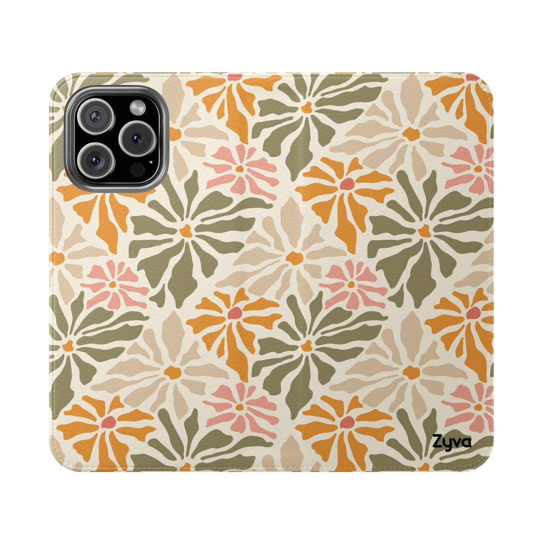 Harvest Bloom Phone Folio Case