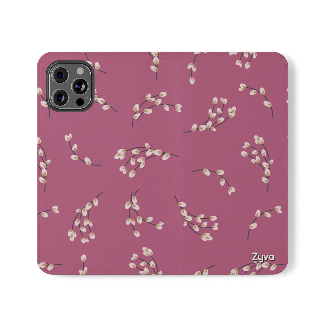 Blush Bloom Phone Folio Case