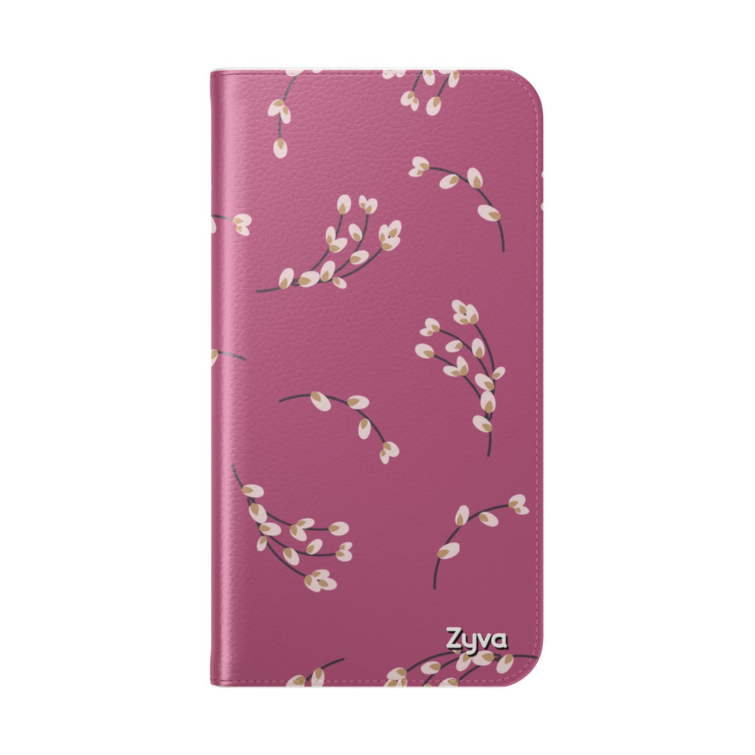 Blush Bloom Phone Folio Case