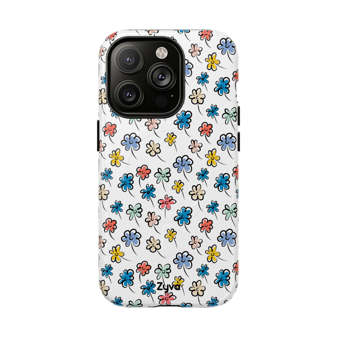 Sunny Scribbles iPhone MagSafe Case